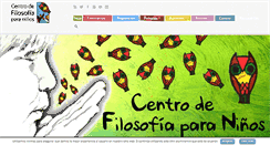 Desktop Screenshot of filosofiaparaninos.org